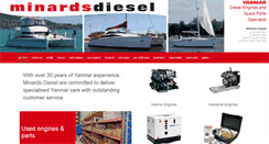 Desktop Screenshot of minardsdiesel.com
